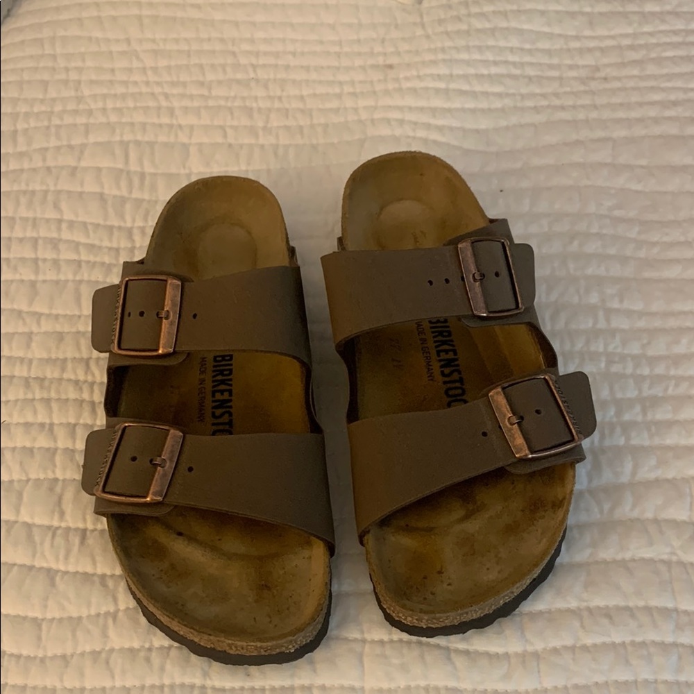 Birkenstock Tan Double-Strap Sandals39